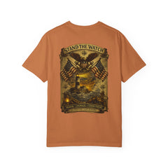 Stand the Watch Lighthouse Series T-Shirt — Patriotic Lighthouse Graphic Tee