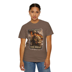 American Heroes Collection No 2 Graphic T-Shirt — “We're Not Going Back” Audie Murphy WWII