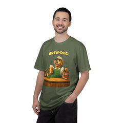 Golden Retriever Brewer Beer T-Shirt — Cute Brew-Dog Graphic Tee