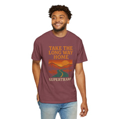 Retro Supertramp Inspired T-Shirt, Vintage Music Tee, Casual Unisex Shirt, Perfect for Road Trips, Gift for Music Lovers