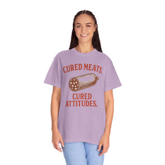 Cured Meats Graphic Tee - Funny Foodie Wear, Gift for Meat Lovers