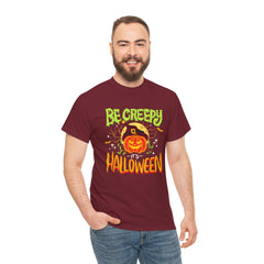 Halloween Graphic Tee, Creepy Halloween Shirt, Unisex T-Shirt for Halloween Parties, Boo Crew Shirt, Fall Fashion, Spooky Apparel
