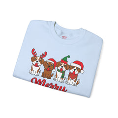 Merry Woofmas- Unisex Heavy Blend™ Crewneck Sweatshirt