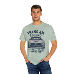Retro Pontiac 1971 Trans Am High Output -455 Unisex Comfort Colors Garment Dyed T-Shirt