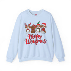 Merry Woofmas- Unisex Heavy Blend™ Crewneck Sweatshirt