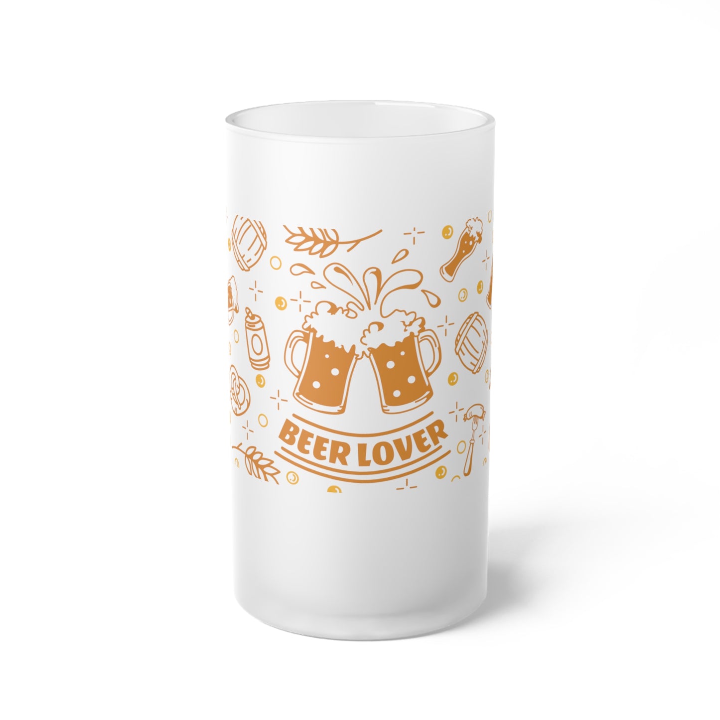 Beer Lover Frosted Graphic Mug