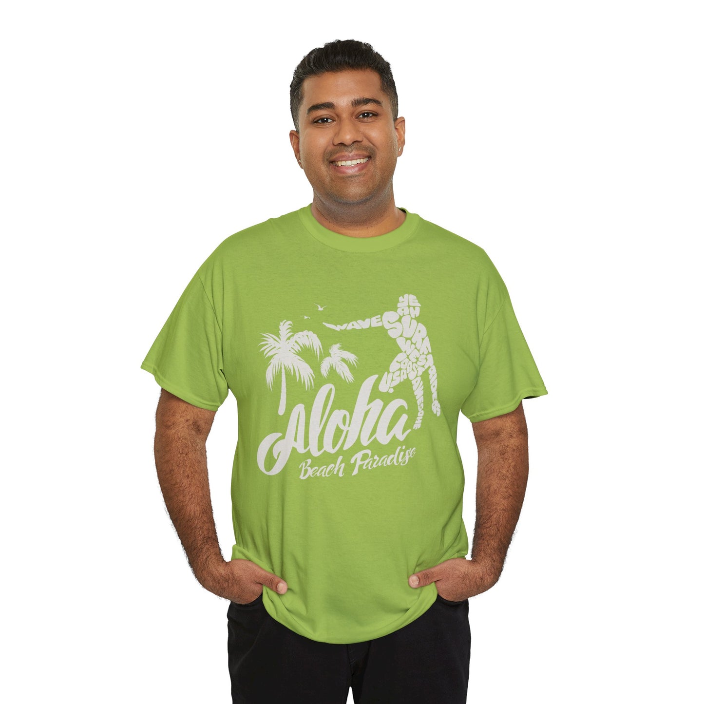 Aloha Paradise Unisex Heavy Cotton Tee