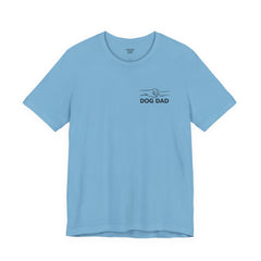 Dog Dad T-Shirt — Personalized Your Dog Image  Tee (Custom Name)