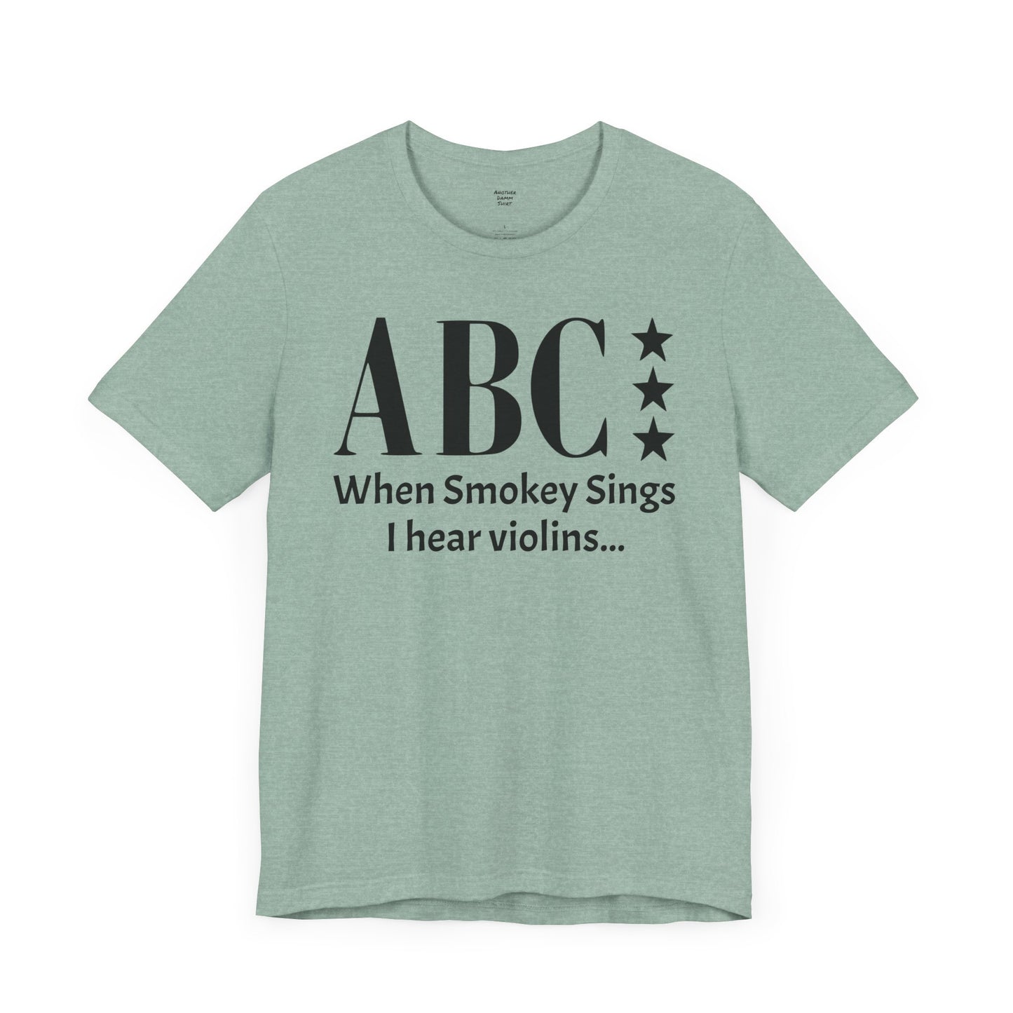 ABC Band tee, When Smokey Sings, vintage style band tee, gift for her, mom's retro tee, 80s music gift, mothers day gift, birthday gift