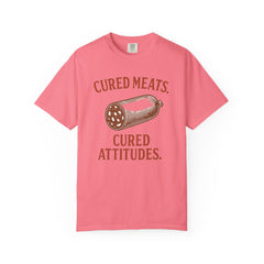 Cured Meats Graphic Tee - Funny Foodie Wear, Gift for Meat Lovers