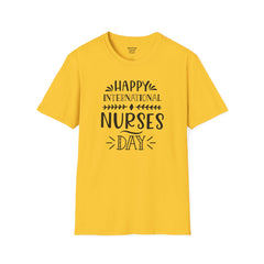 International Nurse Day - Unisex Softstyle T-Shirt | Nurse Awareness,Medical Wear,Gift For Him,Scrubs Lover, RN,Hospital Staff,Gift For Her,