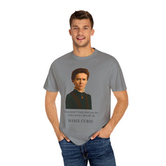Marie Curie Portrait T‑Shirt — "I Make Science Literally Lit" Science Tee
