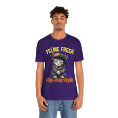 Funny Feline Fresh Hip Hop Style - Graphic Tee