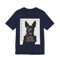 K9 Mugshot Personalized with your Dog T-Shirt