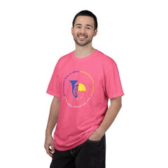 Blue French Horn & Yellow Umbrella T-Shirt — HIMYM Fan Tee