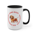 Dachsund Two Tone Accent Mug, 11oz 15oz