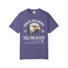 Your Home Town Personalized Eagle T‑Shirt — "Small Town, Big Heart"