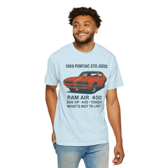 Retro Pontiac 1969 GTO Judge - Unisex Comfort Colors Garment Dyed T-Shirt