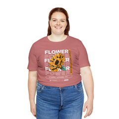 Flower Power Tee - Unisex Jersey Short Sleeve Tee