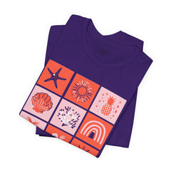 Beachy Soul Unisex Jersey Tee - Perfect Summer Vibes, Casual Wear, Gift for Beach Lovers, Vacation Outfit, Relaxed Style