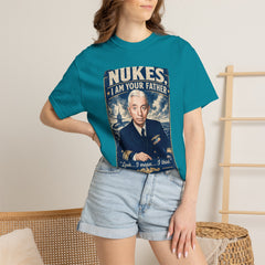 Nukes I Am Your Father Vintage United States Navy Nuclear Power Submarine Graphic T-Shirt