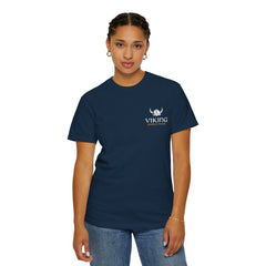 Viking World Tour T-Shirt, Garment-Dyed Apparel, Unisex Graphic Tee, Norse Mythology Gift, Festival Attire, Casual Wear