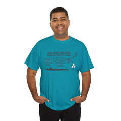 Nuclear Submarine Propulsion Explained Tee, Science Shirt, Geeky Gift, Educational Apparel, STEM Fashion, Nerdy T-Shirt