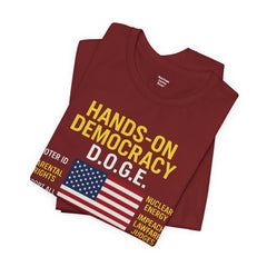 Hands-On Democracy Graphic Tee - Unisex