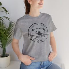 The Hideout Lake Ariel Tee — Vintage Lakeside Cabin T-Shirt