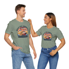Gulf of USA Courtesy of 47 Graphic Unisex Jersey Tee