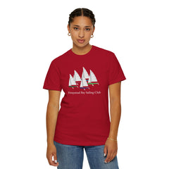 Hempstead Bay Sailing Club T-Shirt — Vintage Sailboat Race Day Tee