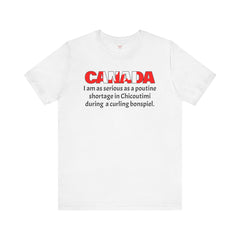 Funny Canadian Language Quote Unisex Tee