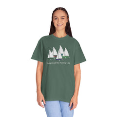 Hempstead Bay Sailing Club T-Shirt — Vintage Sailboat Race Day Tee