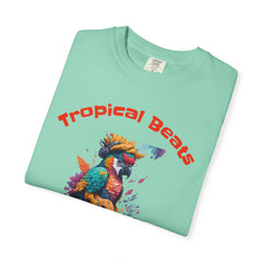 Tropical Beats Graphic T-Shirt — Feathery Feats Design