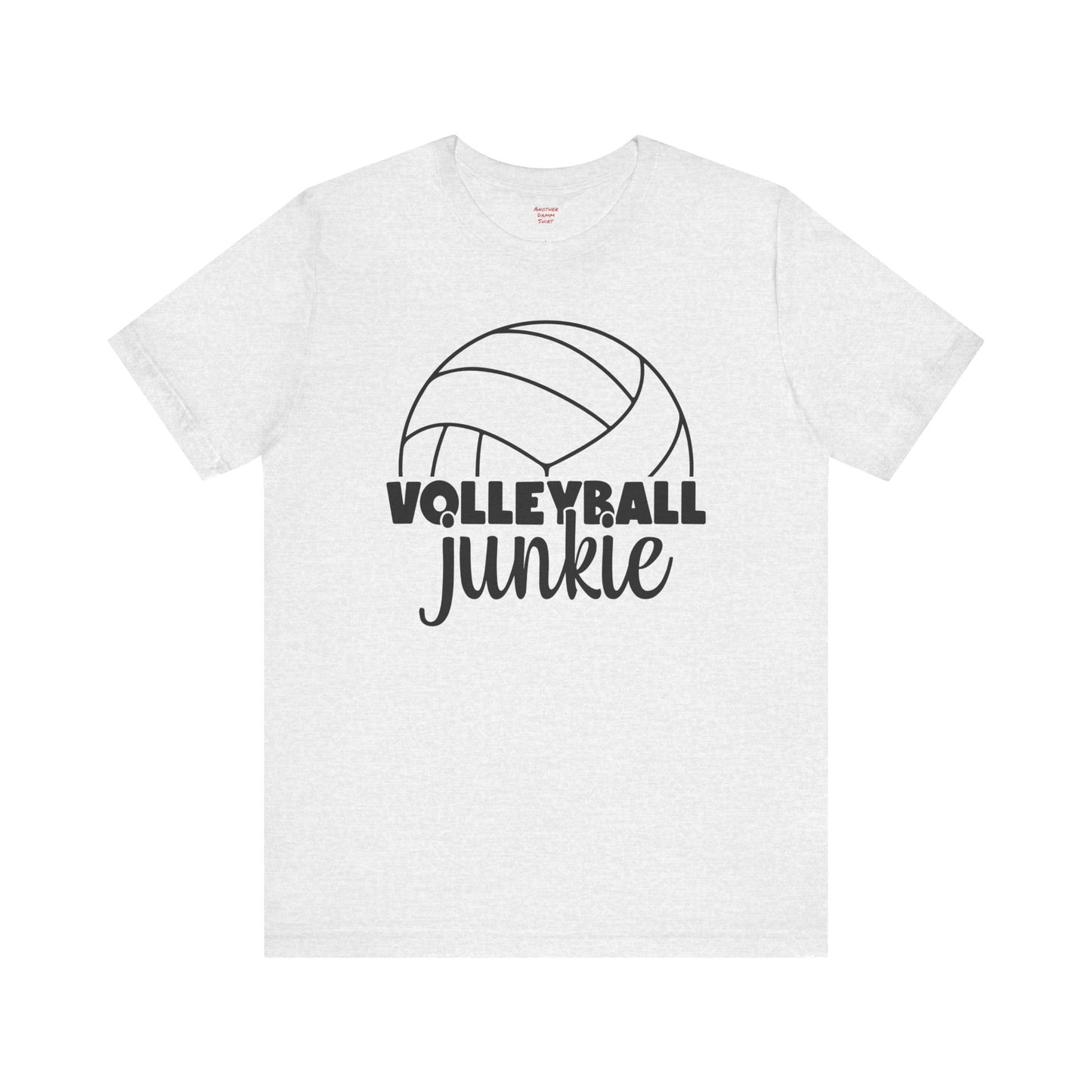 Volleyball Junkie T Shirt,Volleyball t-shirt,spike shirt,volleyball gift,sports tee,team shirt,player gift,coach gift,Love Volleyball,Spike