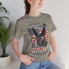 Personalized with your Dogs name and image Patriotic Dog T-Shirt