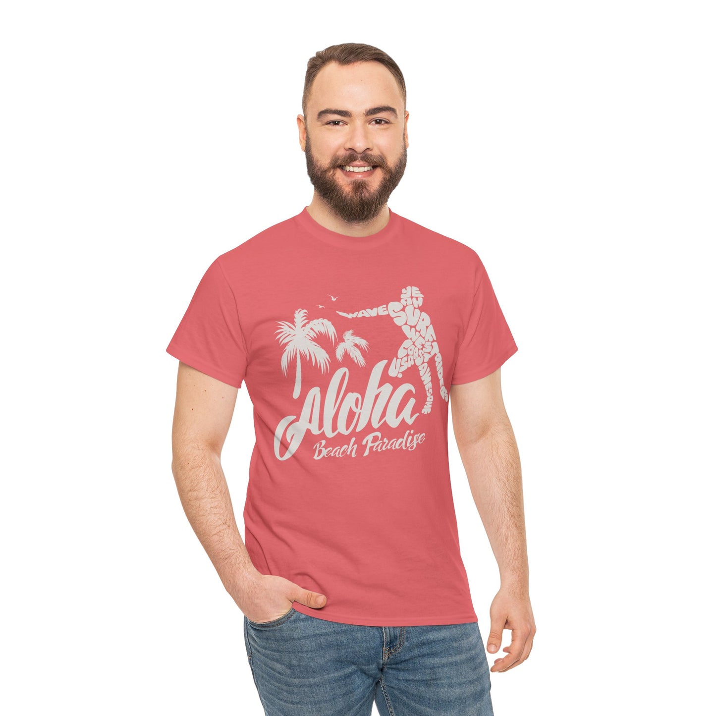 Aloha Paradise Unisex Heavy Cotton Tee