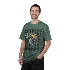 Respect the Locals T-Shirt — Sea Turtle Conservation Graphic Tee