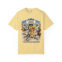 Who Let the Dogs Out? Animal Hospital Dog Pack T-Shirt
