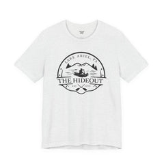 The Hideout Lake Ariel Tee — Vintage Lakeside Cabin T-Shirt