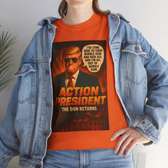 Action President Tee - Political Statement T-Shirt