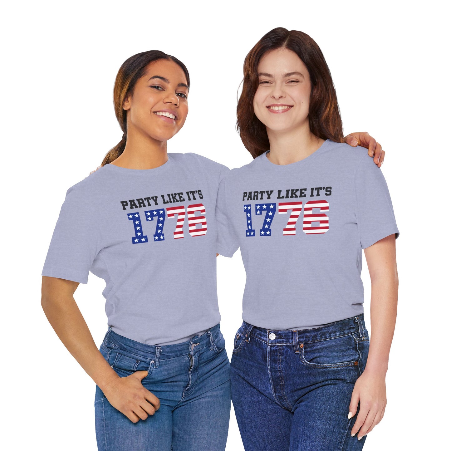 Party Like Its 1776, Graphic Unisex Jersey Short Sleeve Tee