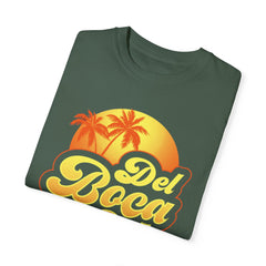 Del Boca Vista Graphic - Unisex Garment-Dyed T-shirt