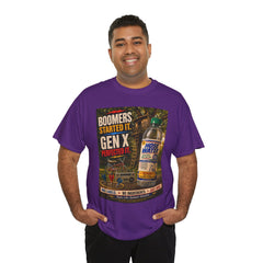 Boomers Started It. Gen X Perfected It. Vintage Hose Water Bottle Graphic Tee
