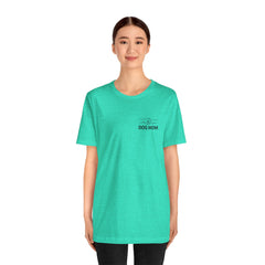 Dog Mom T-Shirt — Personalized Your Dog Image  Tee (Custom Name)
