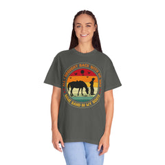 Retro Sand In My Boots Cowboy Rodeo - Graphic Comfort Colors Tee Shirt