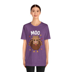 Funny Thanksgiving Turkey Moo T‑Shirt - Unisex Tee