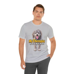 My Therapist Has A Wet Nose Personalized with your dog(s) image T-Shirt