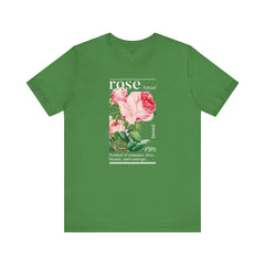 Rose Definition Unisex Tee - Symbol Of Romance, Love, Beauty And Courage
