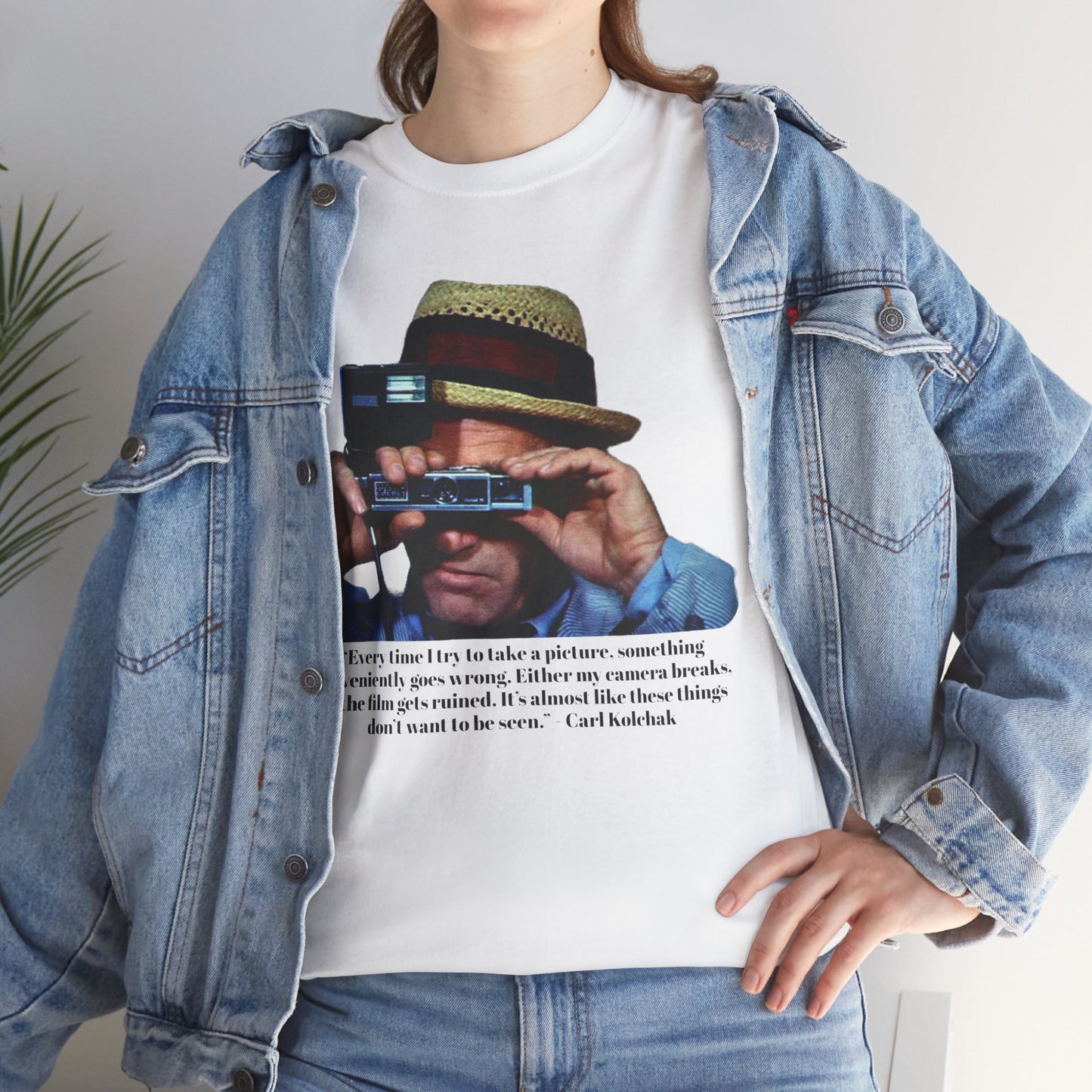 The Night Stalker Carl Kolchak Quote - Graphic Unisex Heavy Cotton Tee